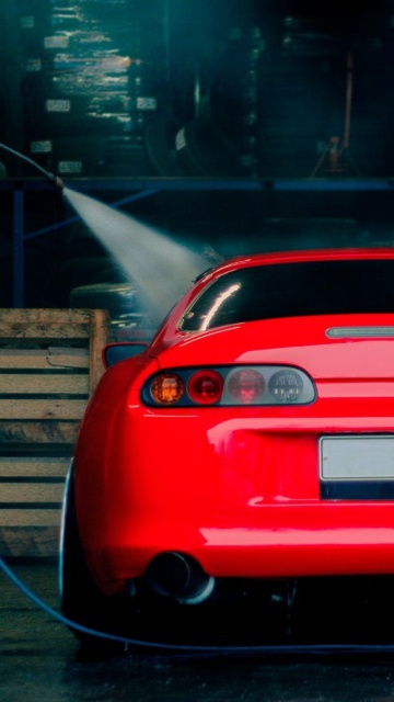 Fondo de pantalla Toyota Supra 360x640