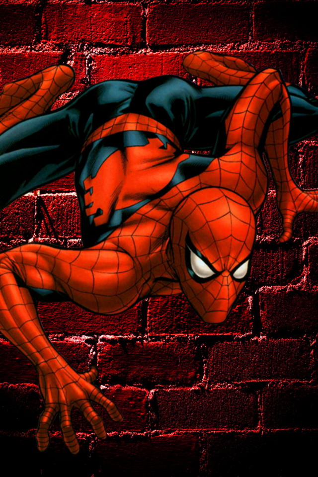 Fondo de pantalla Spiderman 640x960