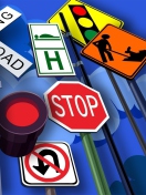 Traffic Signs screenshot #1 132x176
