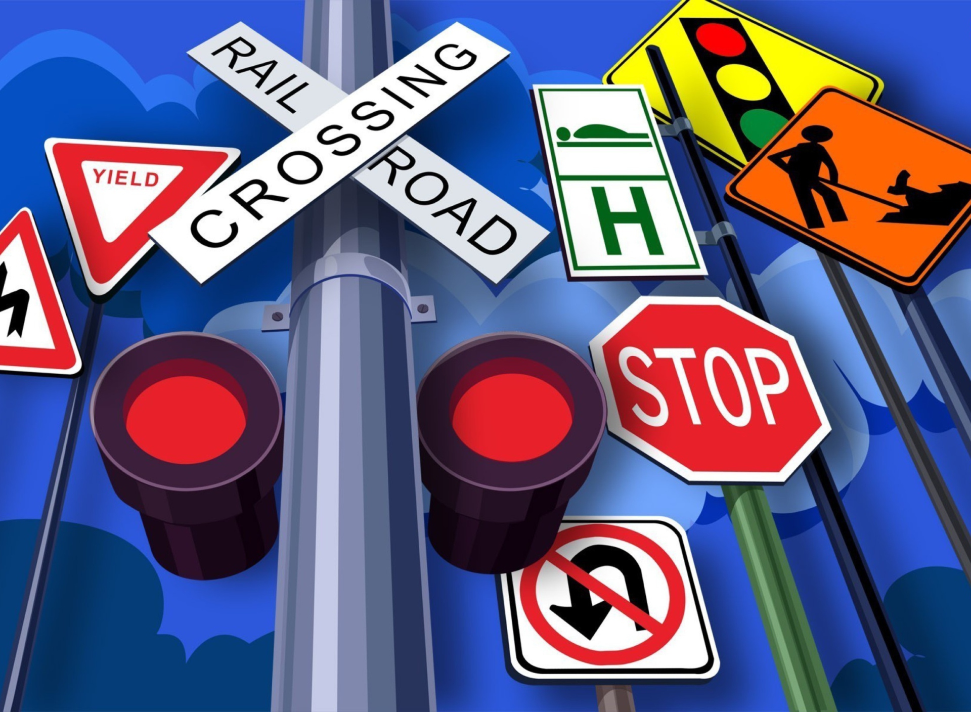 Screenshot №1 pro téma Traffic Signs 1920x1408