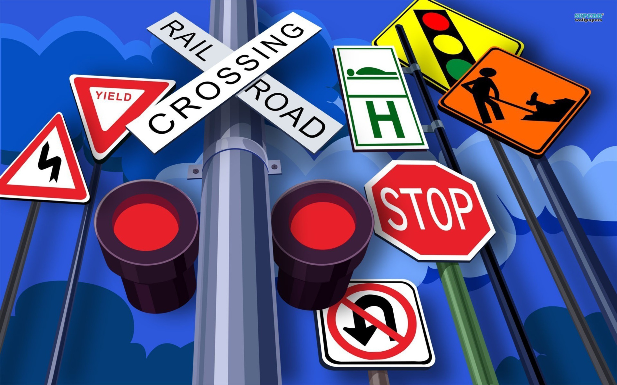 Screenshot №1 pro téma Traffic Signs 2560x1600