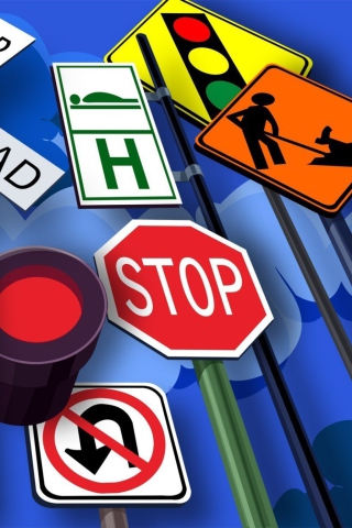 Screenshot №1 pro téma Traffic Signs 320x480