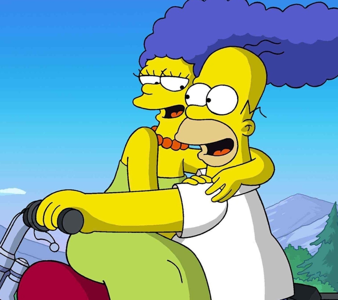 Fondo de pantalla The Simpsons Cartoon 1080x960