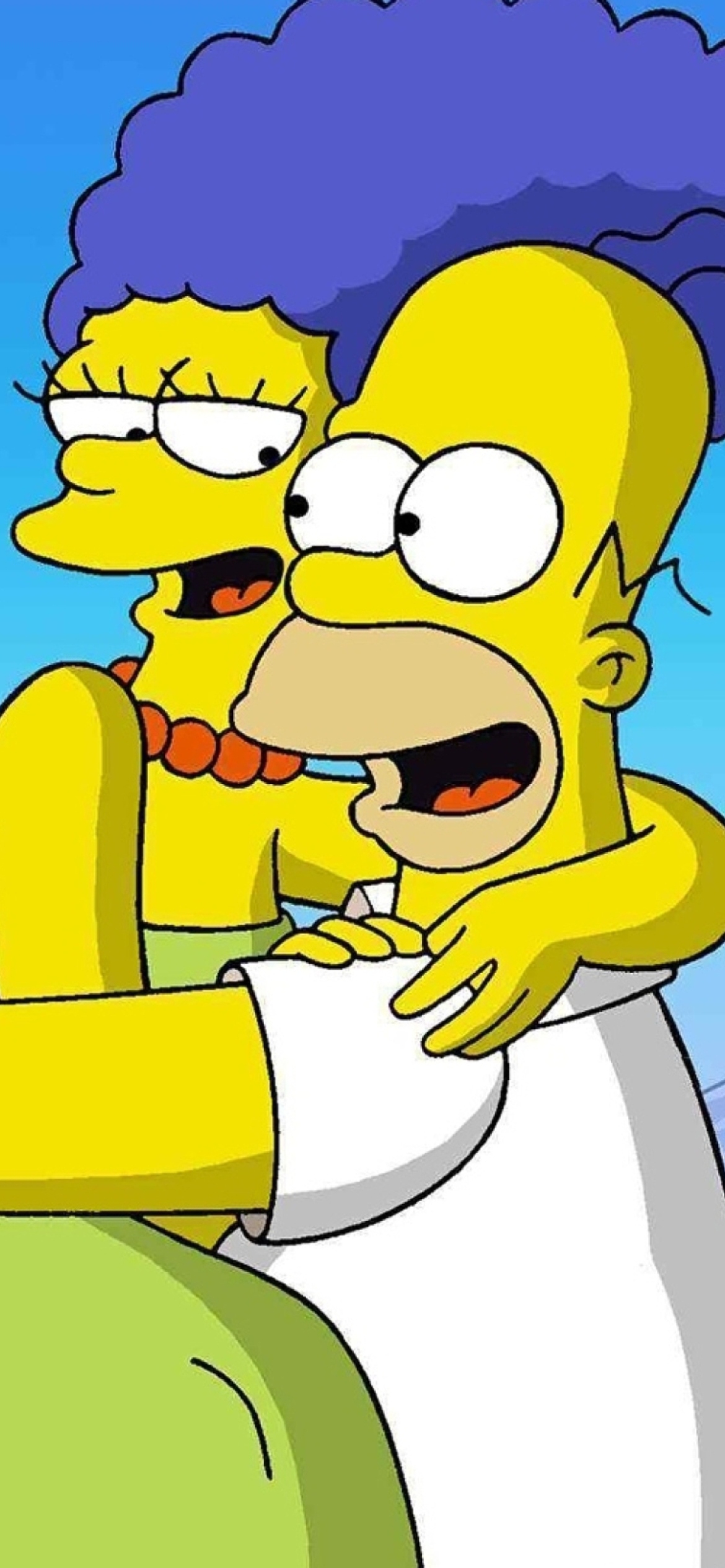 Sfondi The Simpsons Cartoon 1170x2532