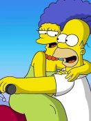 Das The Simpsons Cartoon Wallpaper 132x176