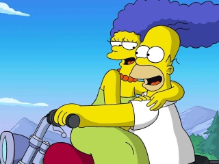 Обои The Simpsons Cartoon 320x240