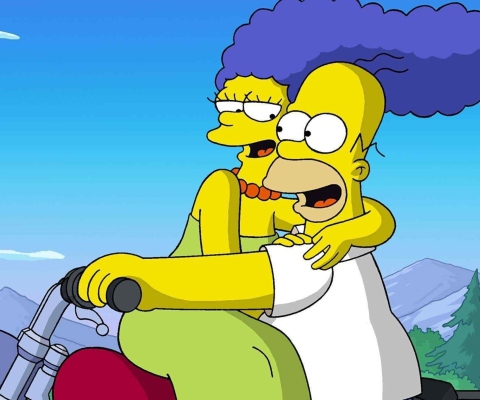 Обои The Simpsons Cartoon 480x400