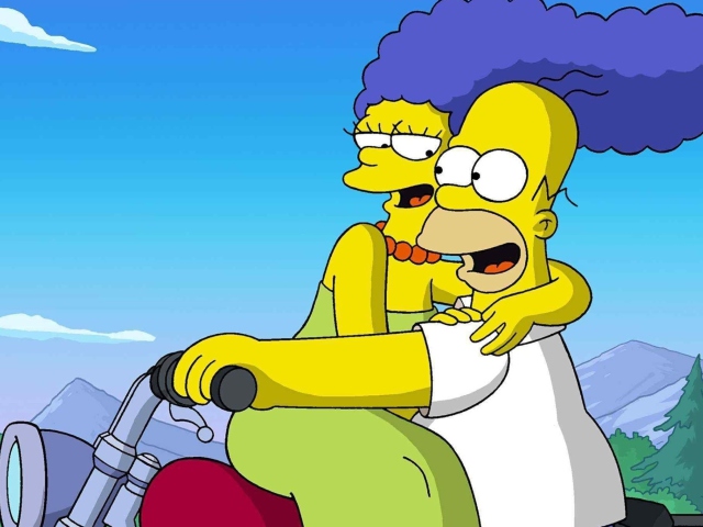Обои The Simpsons Cartoon 640x480