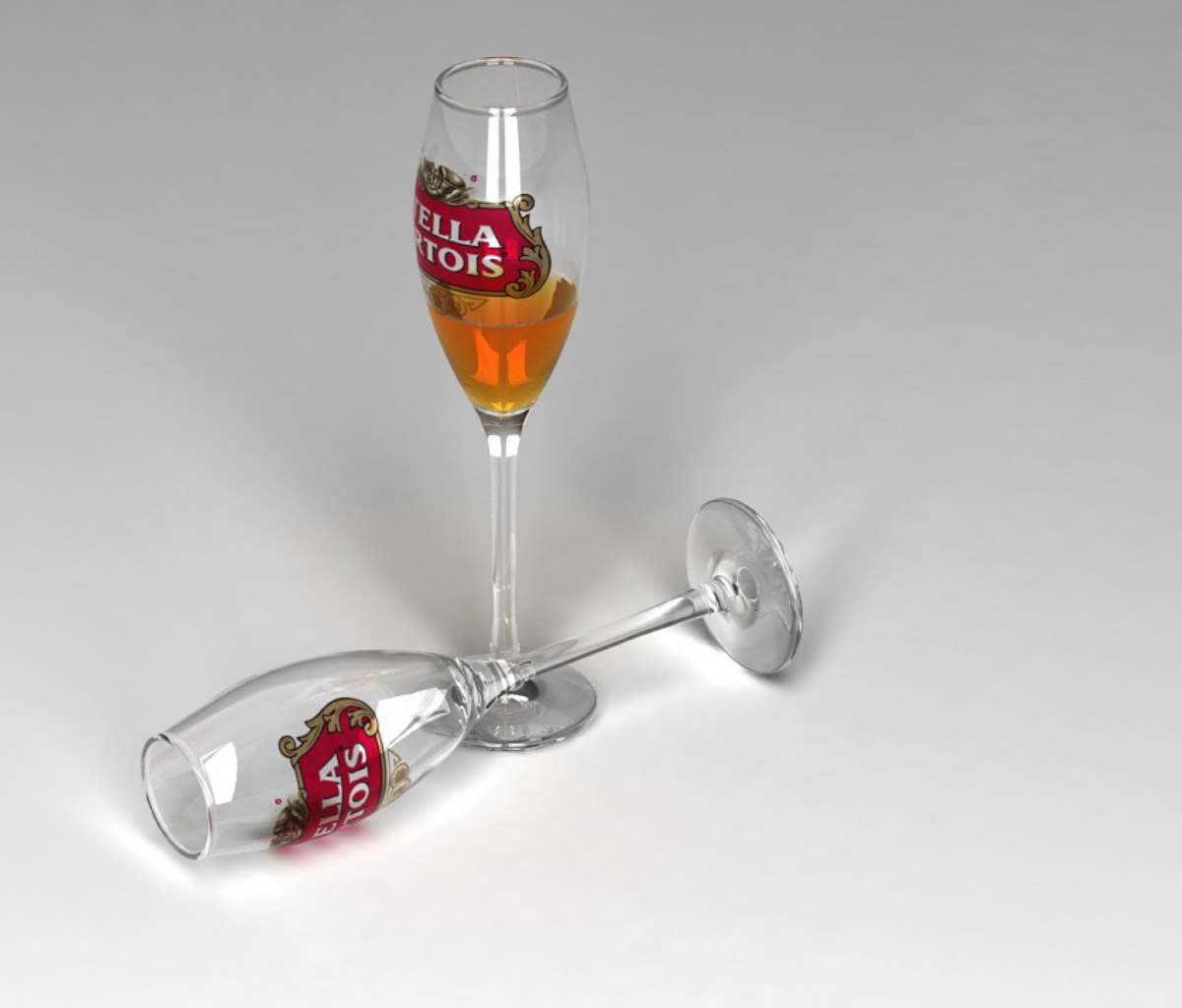 Обои Stella Artois Glasses 1200x1024