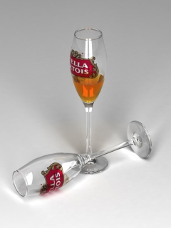 Обои Stella Artois Glasses 240x320