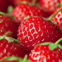 Sfondi Fresh And Juicy Strawberry 128x128