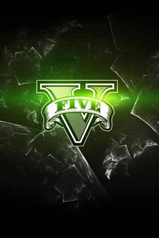 GTA V wallpaper 320x480