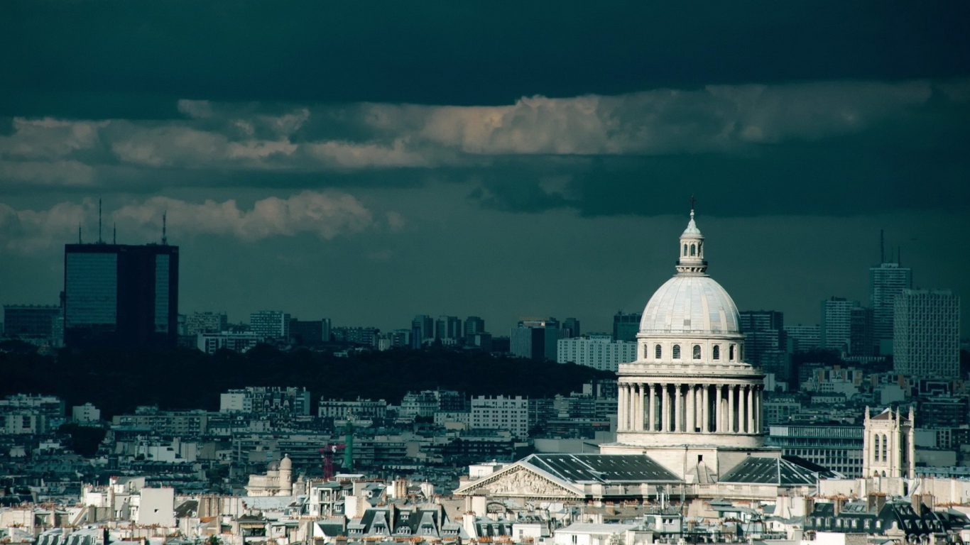 Paris, France wallpaper 1366x768