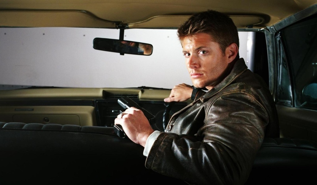 Screenshot №1 pro téma Supernatural, Dean Winchester, Jensen Ackles 1024x600