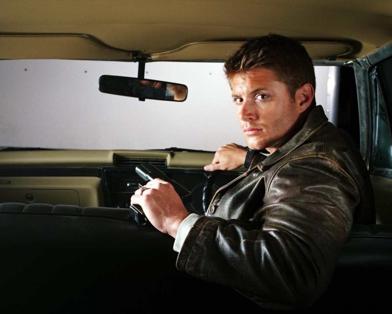 Fondo de pantalla Supernatural, Dean Winchester, Jensen Ackles 1280x1024