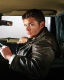 Fondo de pantalla Supernatural, Dean Winchester, Jensen Ackles 128x160