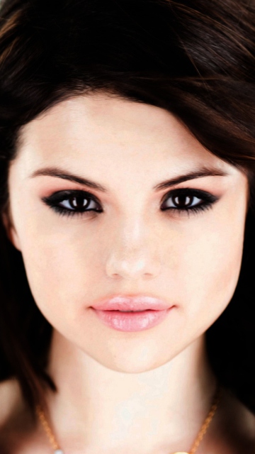 Selena Gomez Portrait wallpaper 360x640