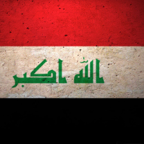 Das Grunge Flag Of Iraq Wallpaper 208x208