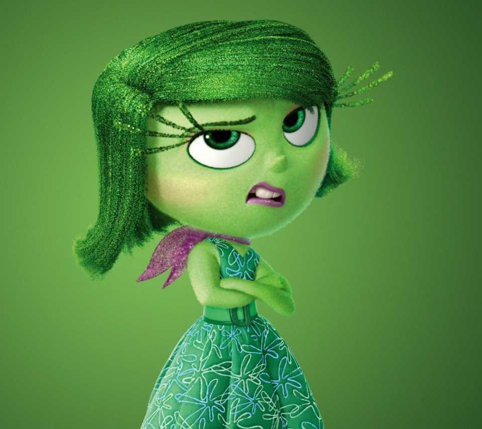Sfondi Disgust from Inside Out Cartoon 960x854