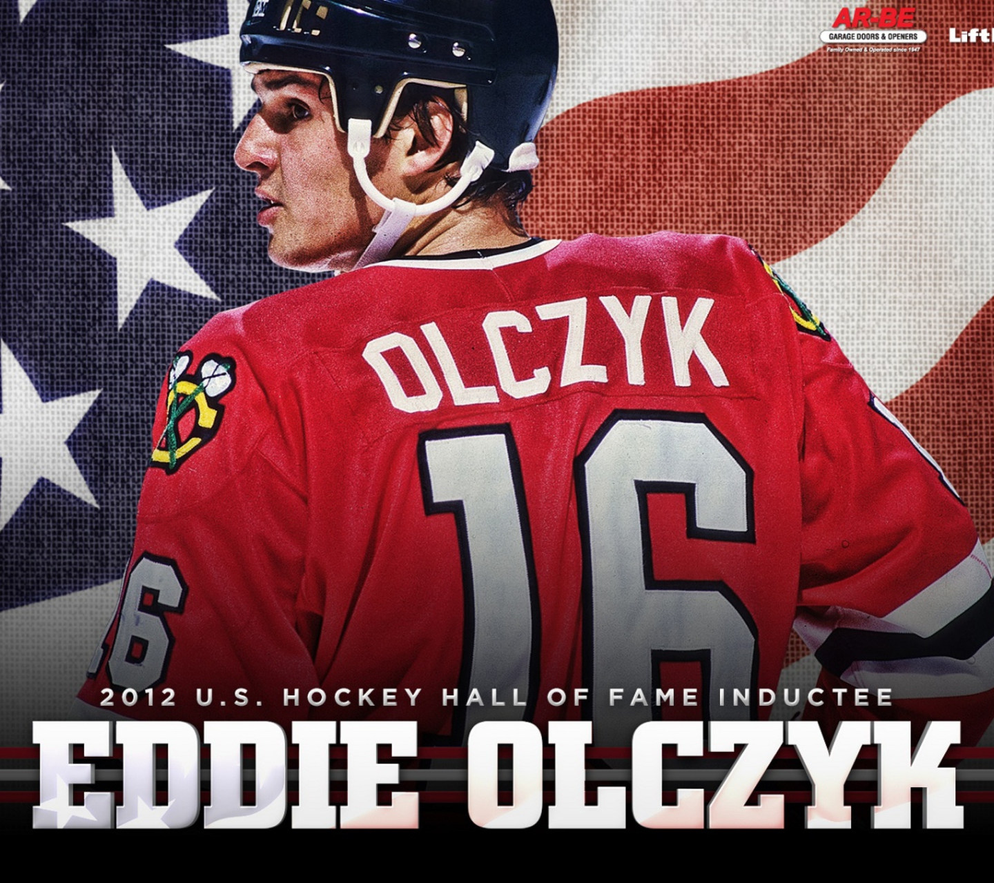 Fondo de pantalla Eddie Olczyk Chicago Blackhawks 1440x1280
