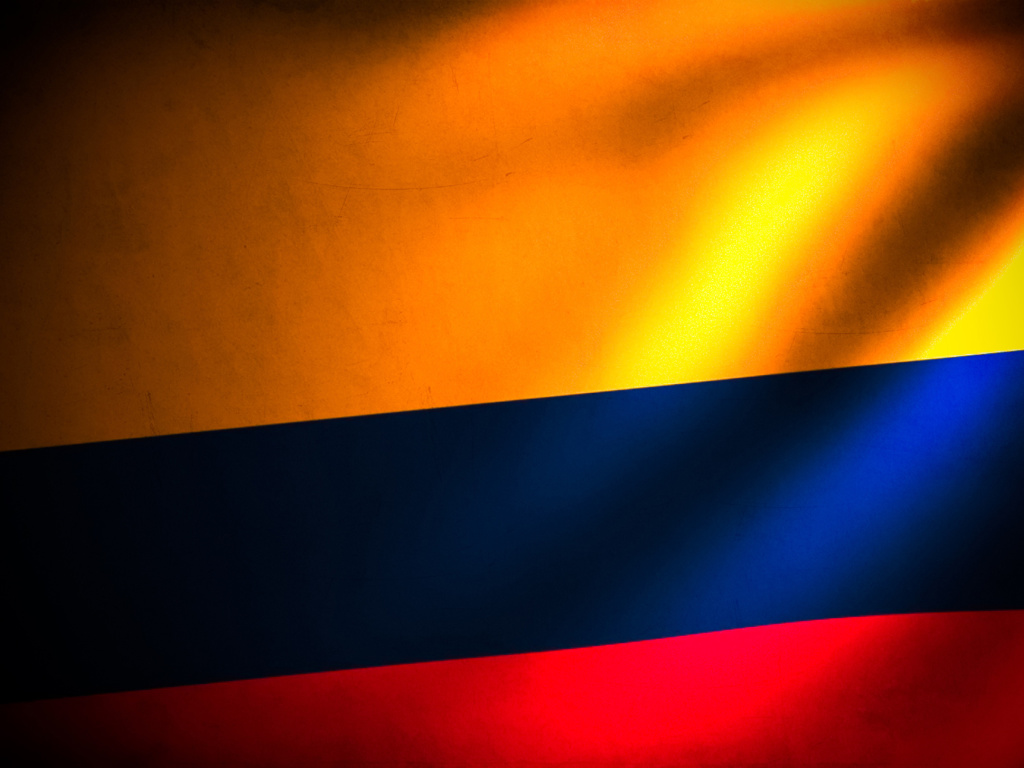 Colombia Flag wallpaper 1024x768