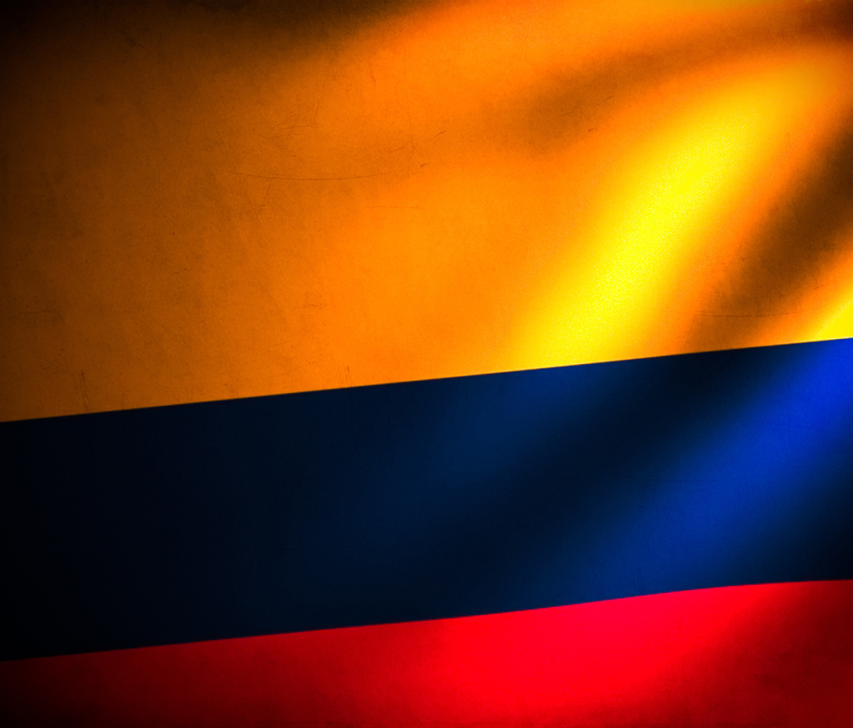 Colombia Flag wallpaper 1200x1024
