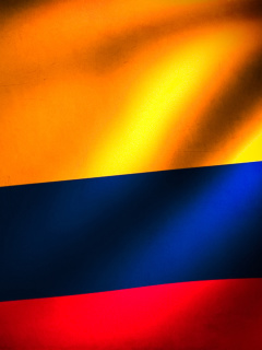 Fondo de pantalla Colombia Flag 240x320