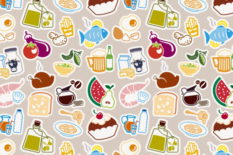 Das Food Texture Wallpaper 480x320