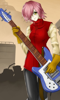 Haruko wallpaper 240x400