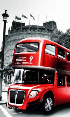 Screenshot №1 pro téma Double Decker English Bus 240x400