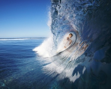 Female Surfer wallpaper 220x176