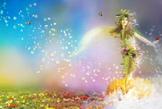 Kostenloses Spring Goddess Wallpaper für Android, iPhone und iPad