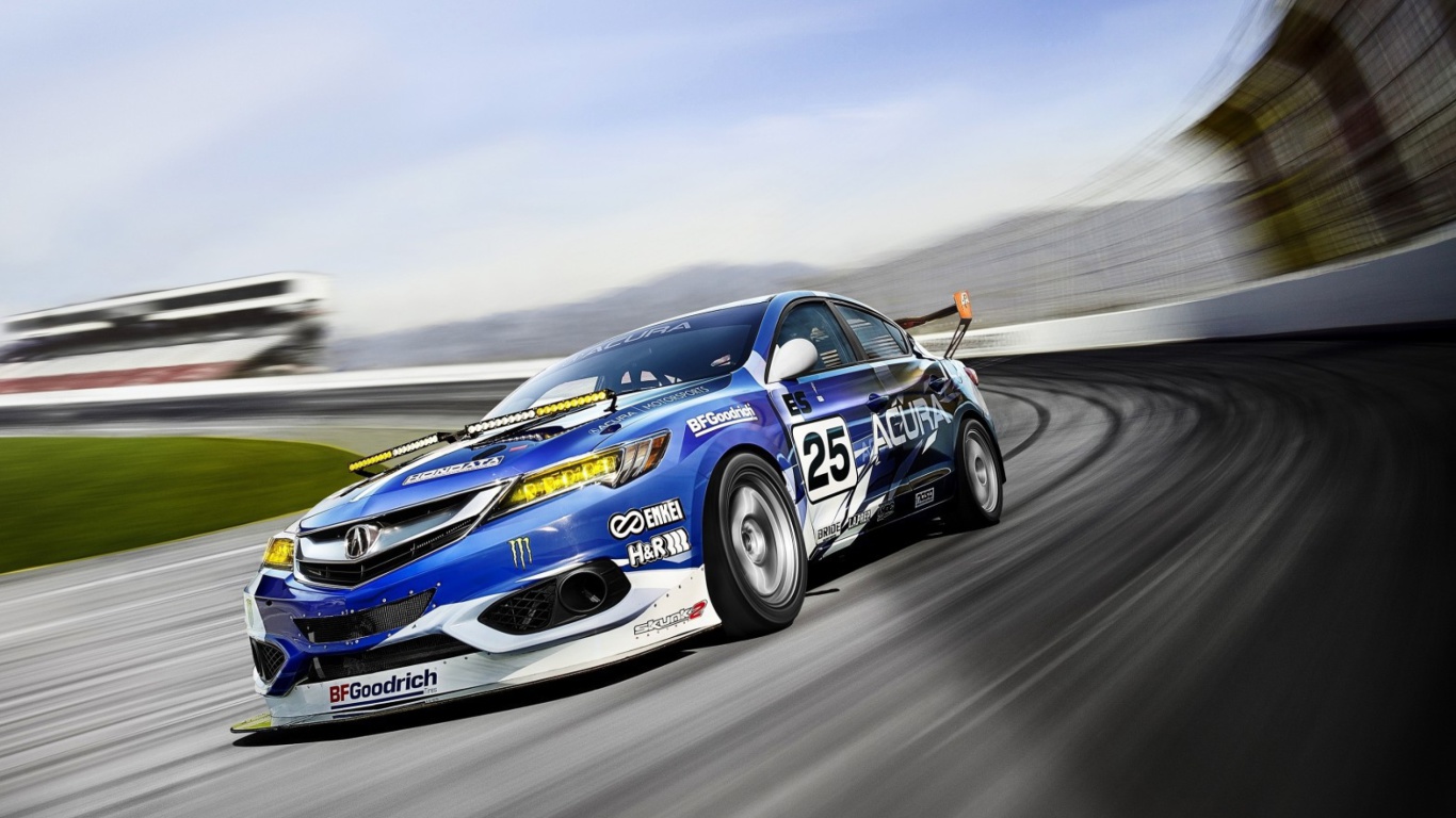 Acura ILX Endurance Racer wallpaper 1366x768