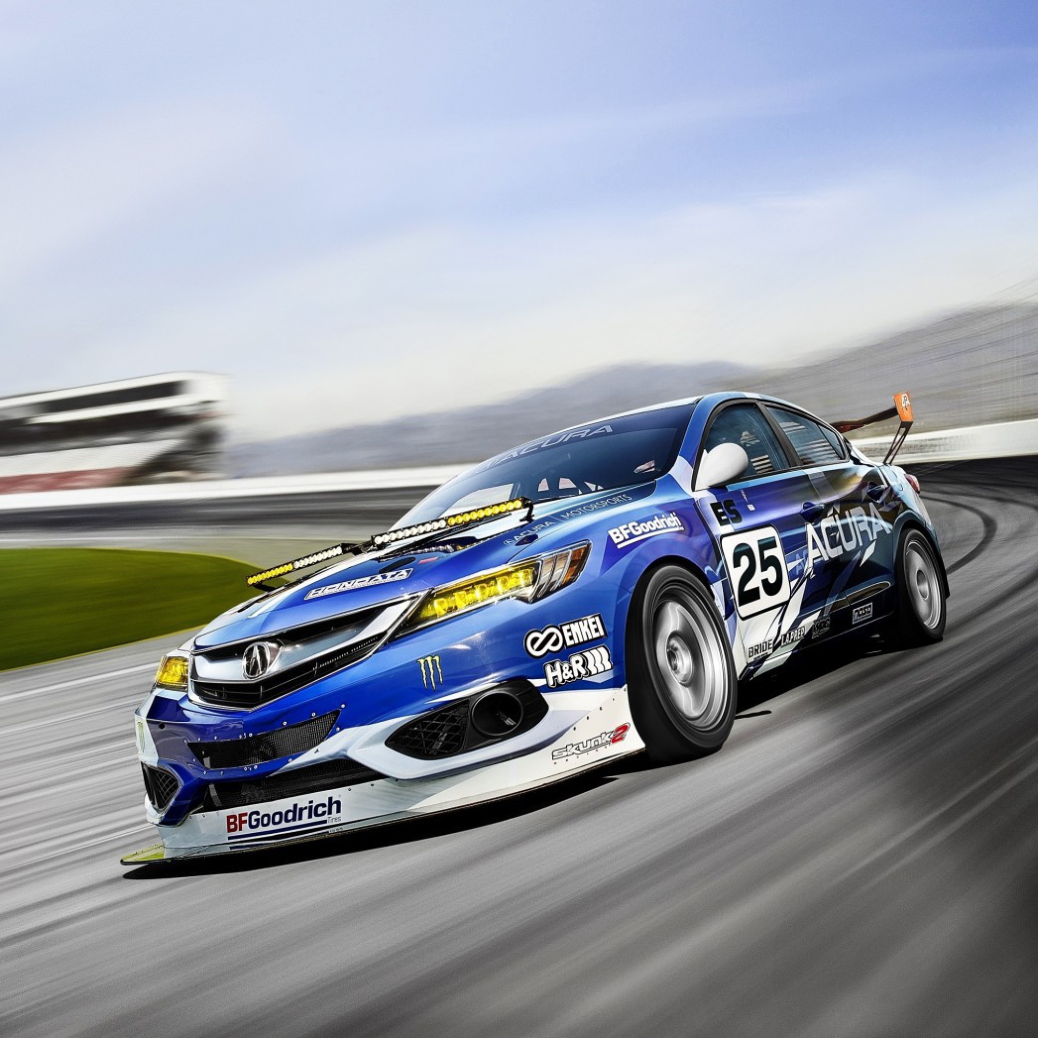 Acura ILX Endurance Racer wallpaper 2048x2048