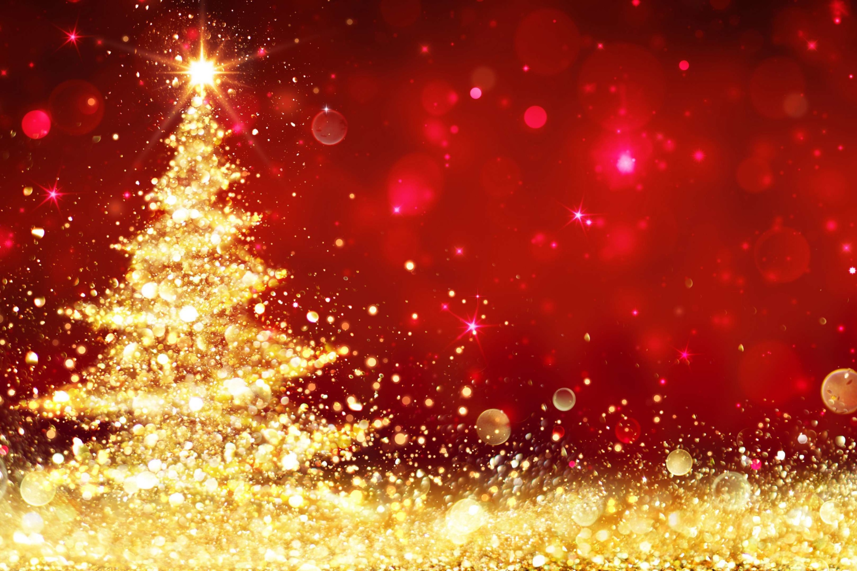 Fondo de pantalla Christmas Tree Backdrop 2880x1920