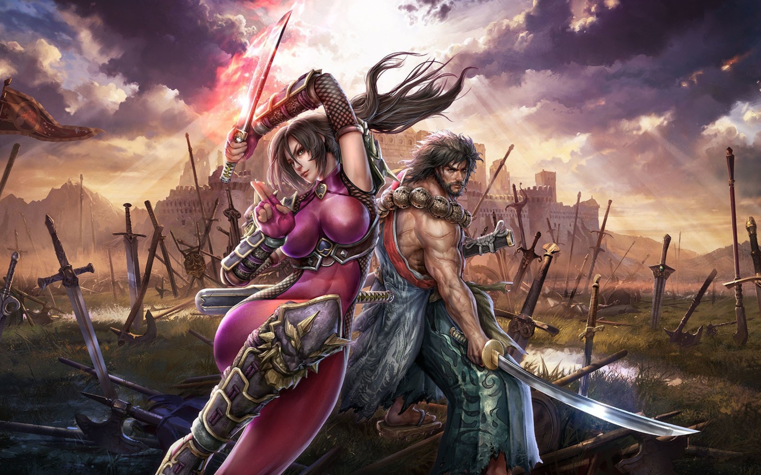 Soul Calibur Lost Swords Game screenshot #1 2560x1600