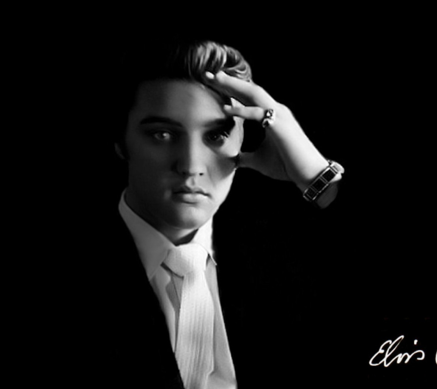 Fondo de pantalla Elvis Presley 1440x1280