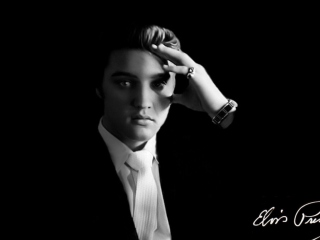 Das Elvis Presley Wallpaper 320x240
