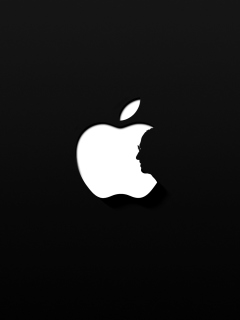 Обои Apple And Steve Jobs 240x320