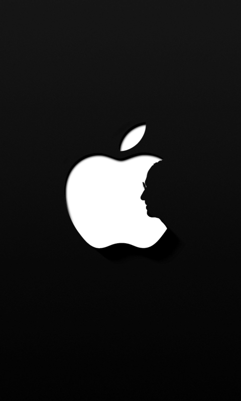 Sfondi Apple And Steve Jobs 480x800