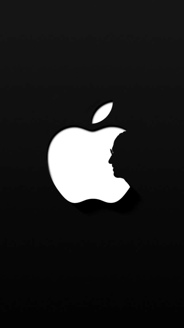 Fondo de pantalla Apple And Steve Jobs 640x1136