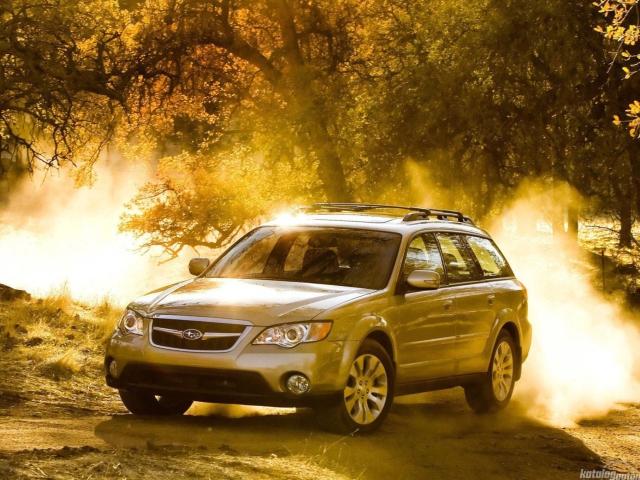 Sfondi Subaru Outback Sunfire 640x480