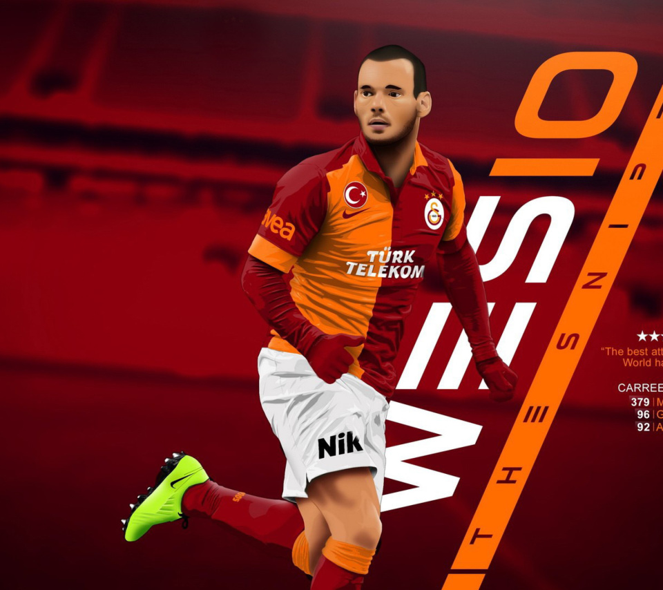 Wesley Sneijder wallpaper 960x854