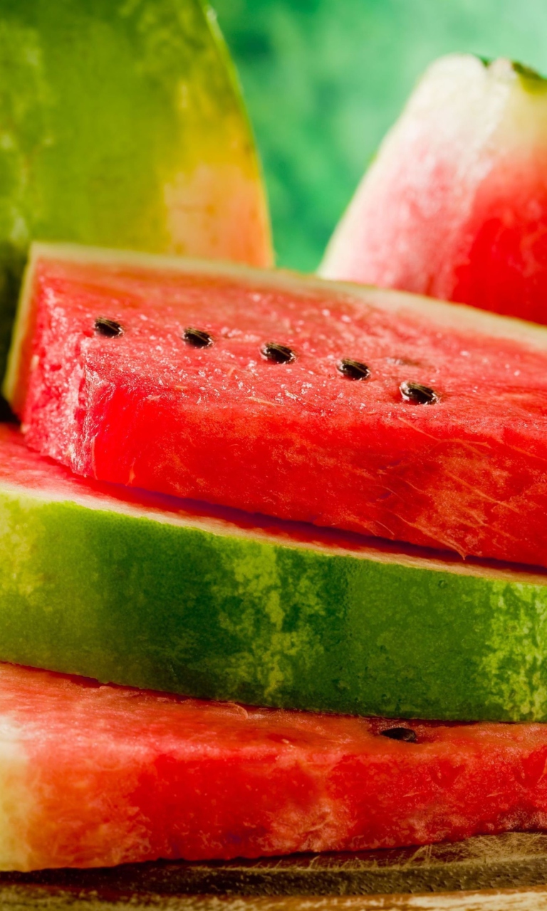 Das Sweet Red Watermelon Wallpaper 768x1280