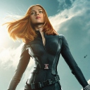 Обои Black Widow Captain America The Winter Soldier 128x128