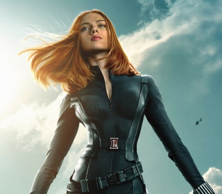 Kostenloses Black Widow Captain America The Winter Soldier Wallpaper für iPad 3