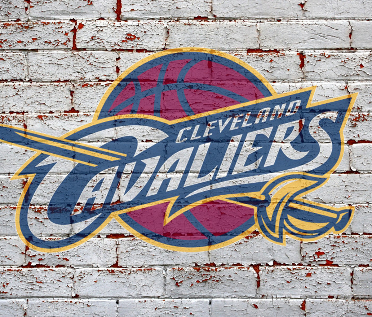 Обои Cleveland Cavaliers NBA Basketball Team 1200x1024