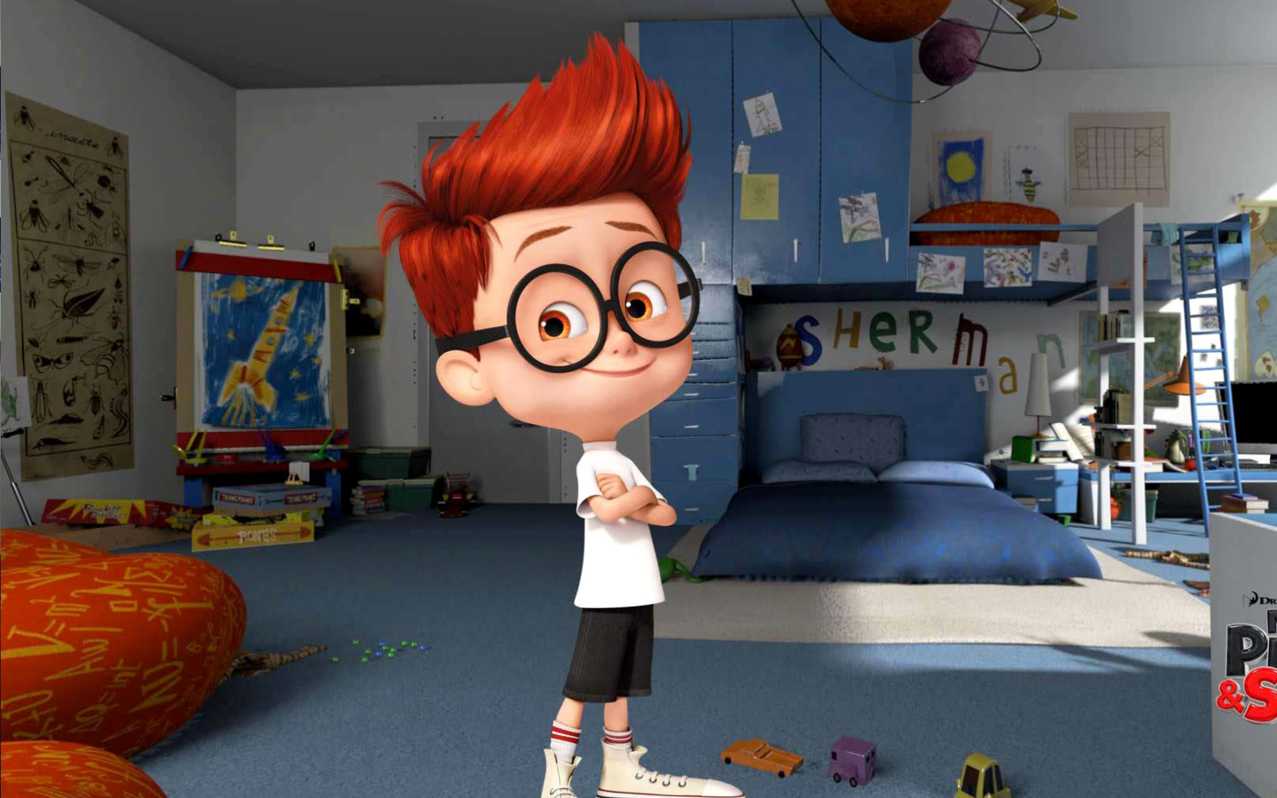 Das Mr Peabody and Sherman Wallpaper 1440x900