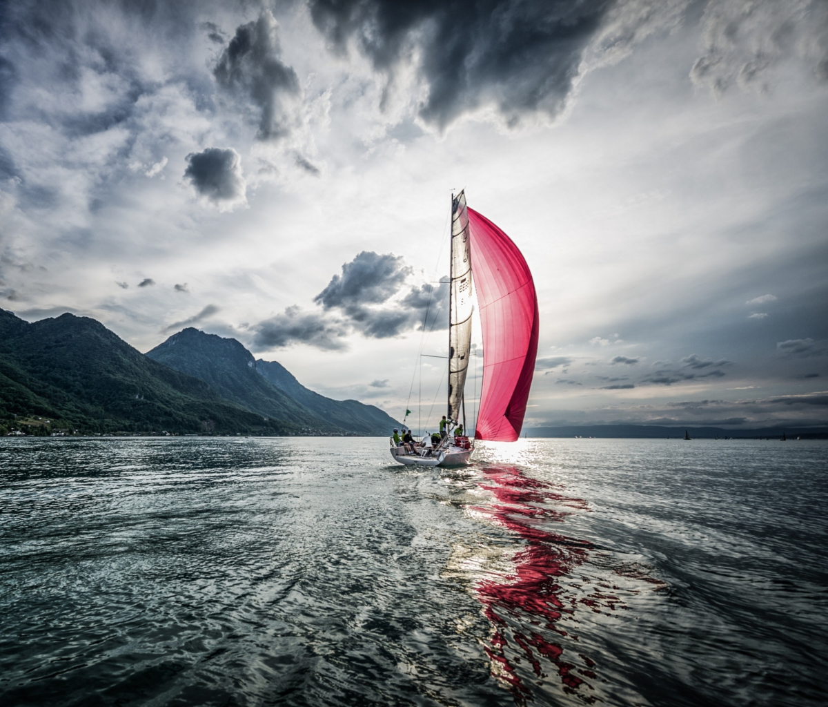 Pink Sail wallpaper 1200x1024