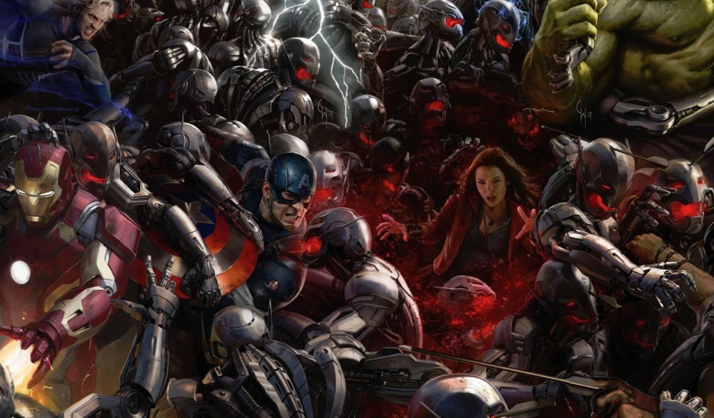 Das Avengers: Age of Ultron Wallpaper 1024x600